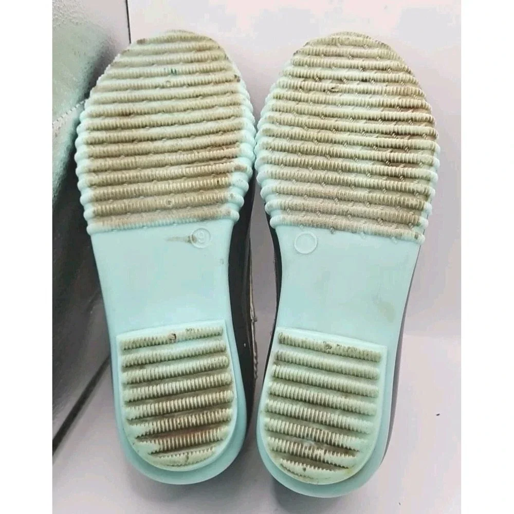 MAGELLAN Outdoor Gray Slip-on Rain Garden Shoes Womens Sz 9 Duck Charming   #407